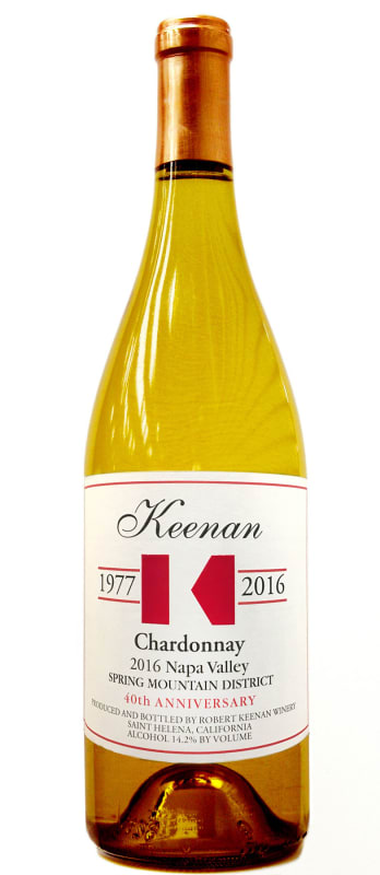 Keenan Chardonnay (375ML half-bottle) 2016 Front Bottle Shot
