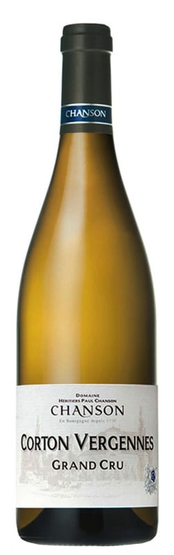 Domaine Chanson Corton-Vergennes Grand Cru Blanc 2020 Front Bottle Shot