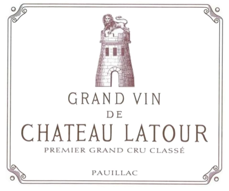 Chateau Latour (6 Liter Bottle) 2014 Front Label