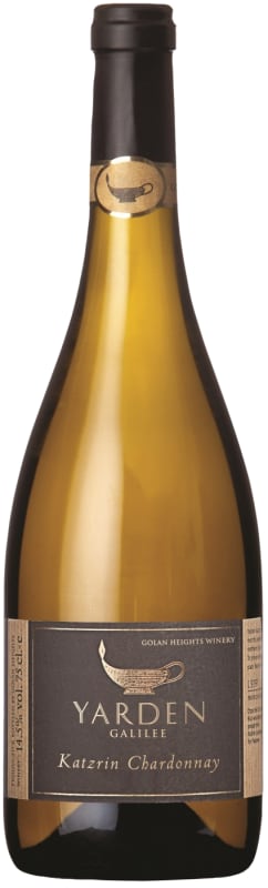 Yarden Katzrin Chardonnay (OK Kosher) 2019 Front Bottle Shot
