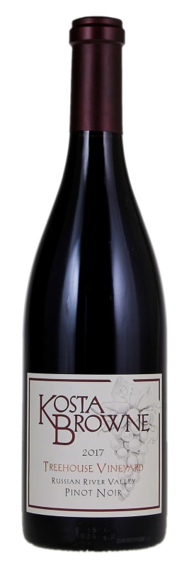 Kosta Browne Treehouse Vineyard Pinot Noir 2017 Front Bottle Shot