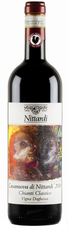 Nittardi Casanuova di Nittardi Vigna Doghessa Chianti Classico 2018 Front Bottle Shot