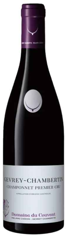 Domaine du Couvent Gevrey-Chambertin Champonnet Premier Cru 2021 Front Bottle Shot