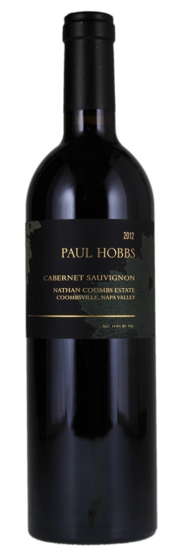 Paul Hobbs Nathan Coombs Estate Cabernet Sauvignon 2012 Front Bottle Shot