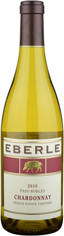 Eberle Chardonnay 2016 Front Bottle Shot