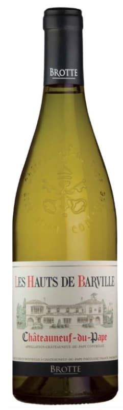 Maison Brotte Les Hauts de Barville Chateauneuf-du-Pape Blanc 2022 Front Bottle Shot