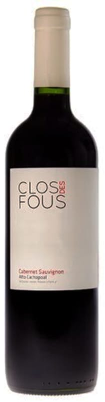 Clos des Fous Grillos Cantores Cabernet Sauvignon 2014 Front Bottle Shot