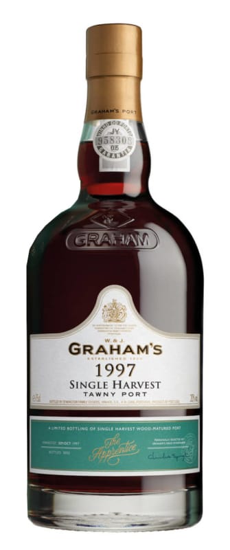 Graham's Single Harvest Tawny Port 1997 Front Bottle Shot