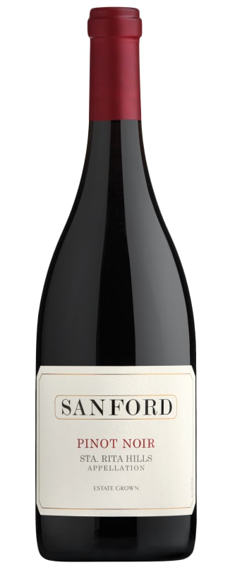 Sanford Sta. Rita Hills Pinot Noir 2021 Front Bottle Shot