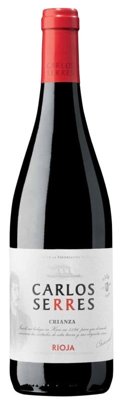 Carlos Serres Crianza 2018 Front Bottle Shot