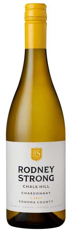 Rodney Strong Chalk Hill Chardonnay 2021 Front Bottle Shot