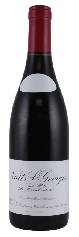 Domaine Leroy Nuits-St-Georges Aux Allots 2000 Front Bottle Shot