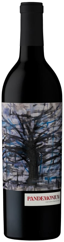 Pandemonium Red Blend 2024 Front Bottle Shot