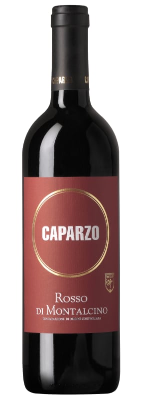 Caparzo Rosso di Montalcino 2019 Front Bottle Shot