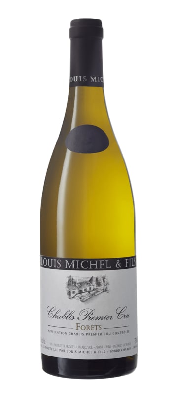 Louis Michel Chablis Forets Premier Cru 2018 Front Bottle Shot