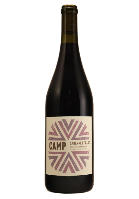 Camp Cabernet Franc 2020 Front Bottle Shot