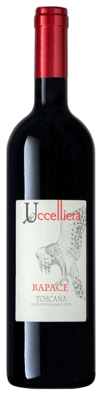 Uccelliera Rapace Toscana 2022 Front Bottle Shot