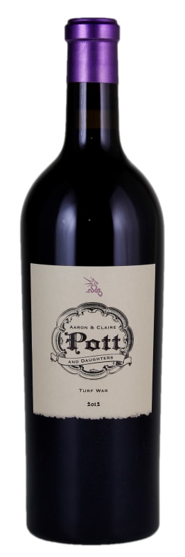 Pott Wine Turf War Cabernet Sauvignon 2012 Front Bottle Shot