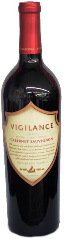 Vigilance Cabernet Sauvignon 2017 Front Bottle Shot