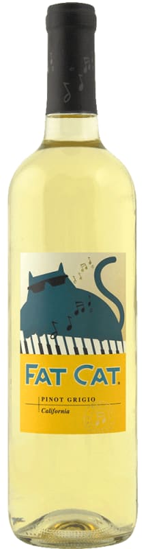 Fat Cat Cellars Pinot Grigio 2023 Front Bottle Shot