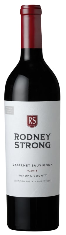 Rodney Strong Cabernet Sauvignon 2018 Front Bottle Shot