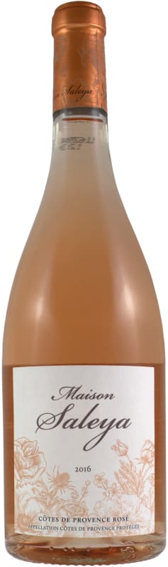 Maison Saleya Rose 2016 Front Bottle Shot