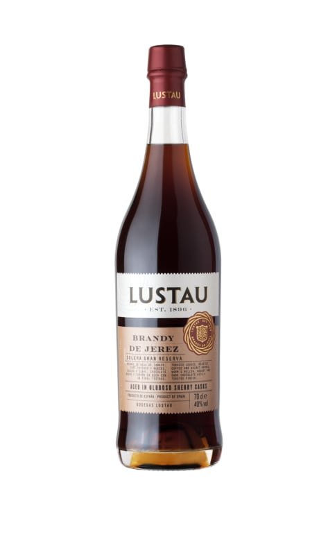 Lustau Solera Gran Reserva Brandy Front Bottle Shot
