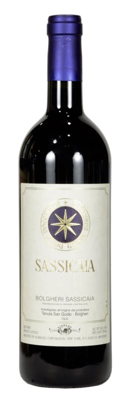 Tenuta San Guido Sassicaia 2005 Front Bottle Shot