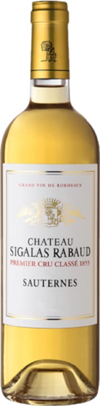 Chateau Sigalas Rabaud Sauternes 2019 Front Bottle Shot