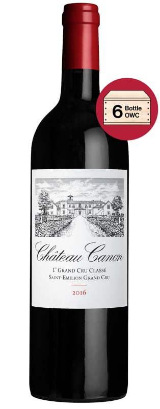 Chateau Canon (6 Bottles in OWC) 2016 Front Bottle Shot
