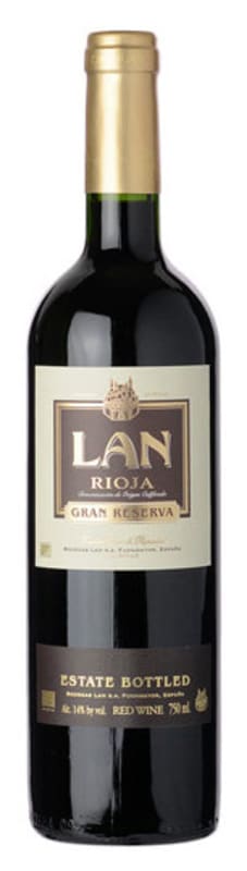 Bodegas Lan Rioja Gran Reserva 2007 Front Bottle Shot