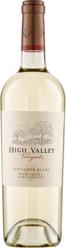 High Valley Sauvignon Blanc 2018 Front Bottle Shot