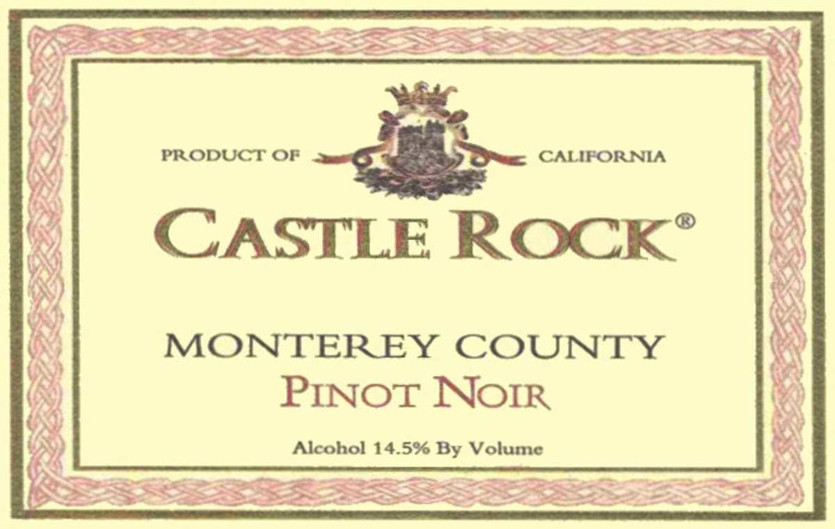 Castle Rock Pinot Noir 2004 Front Label