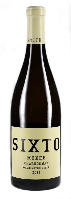 Sixto Moxee Chardonnay 2017 Front Bottle Shot