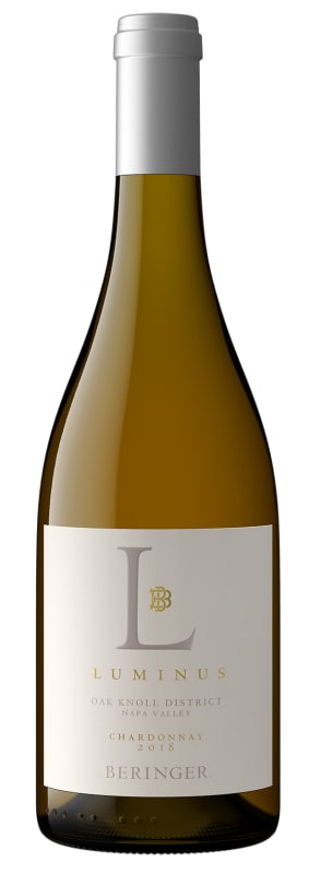 Beringer Luminus Chardonnay 2019 Front Bottle Shot