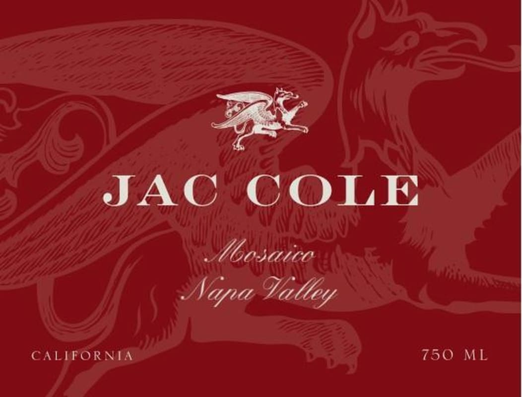 Jac Cole Mosaico 2016 Front Label
