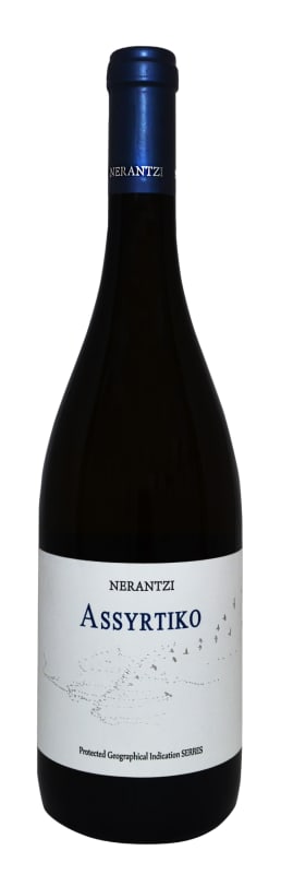 Domaine Nerantzi Assyrtiko 2020 Front Bottle Shot