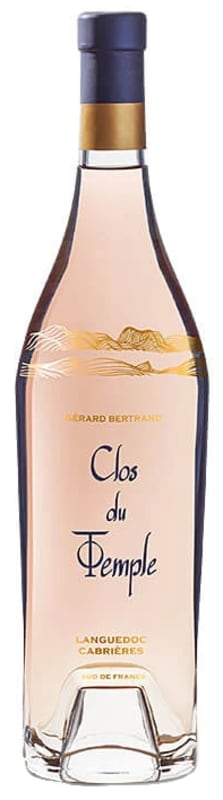Clos du Temple Rose 2022 Front Bottle Shot