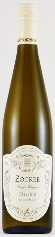 Zocker Paragon Vineyard Riesling 2014 Front Bottle Shot