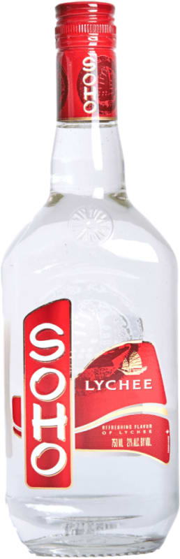 Soho Lychee Liqueur Front Bottle Shot