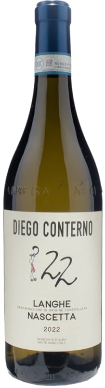 Diego Conterno Langhe Nascetta 2022 Front Bottle Shot