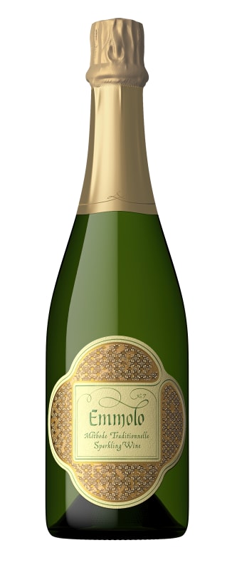 Emmolo Methode Traditionelle Sparkling Wine No. 7 Front Bottle Shot