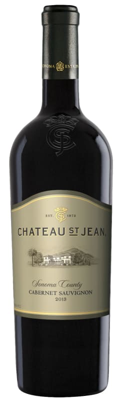 Chateau St. Jean Sonoma County Cabernet Sauvignon 2013 Front Bottle Shot