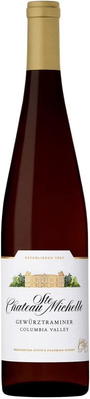 Chateau Ste. Michelle Gewurztraminer 2020 Front Bottle Shot