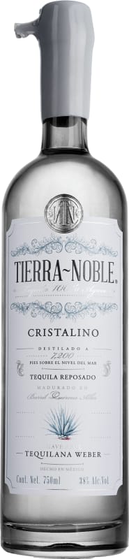 Tierra Noble Cristalino Tequila (OK Kosher) Front Bottle Shot