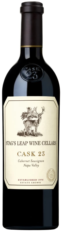 Stag's Leap Wine Cellars Cask 23 Cabernet Sauvignon 2018 Front Bottle Shot