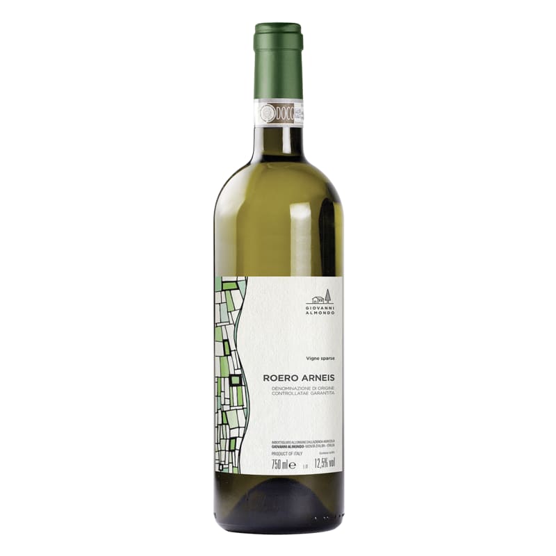 Giovanni Almondo Vigne Sparse Arneis 2017 Front Bottle Shot
