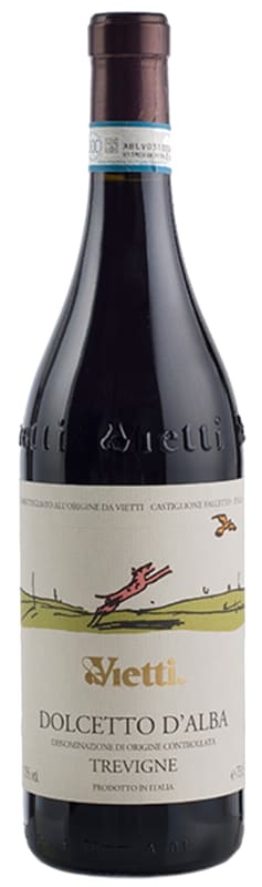 Vietti Dolcetto d'Alba Tre Vigne 2019 Front Bottle Shot