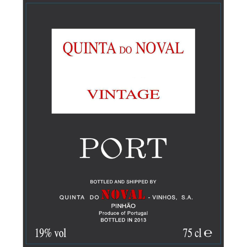 Quinta do Noval Vintage Port 1997 Front Label
