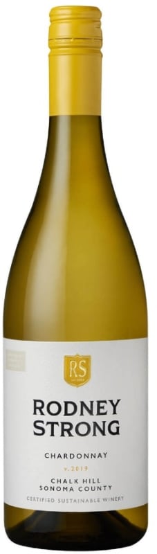 Rodney Strong Chalk Hill Chardonnay 2019 Front Bottle Shot